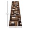 Flash Furniture Chocolate 2' x 7' Modern Color Blocked Area Rug ACD-RGTRZ861-27-CO-GG - alternate 6
